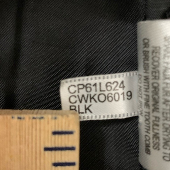 Calvin Klein Goose Duck Down Long Jacket Women's PXL Coat Hooded Snow Classic - Picture 11 of 11